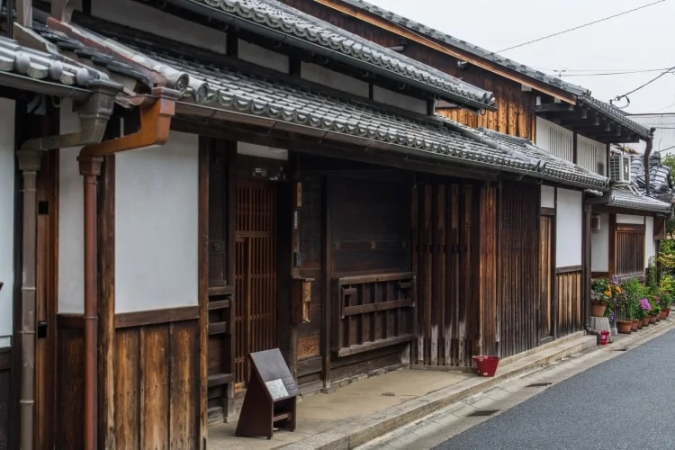 machiya naramachi nara - japan
