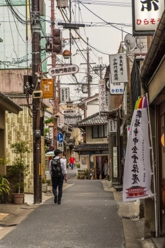 nara alley - japan
