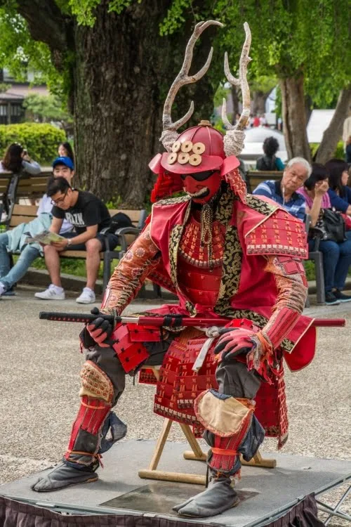 samurai castle osaka japan