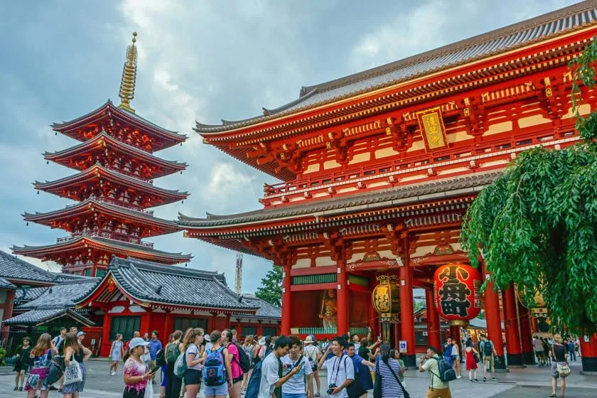 asakusa shrine senso-ji temple tokyo japan