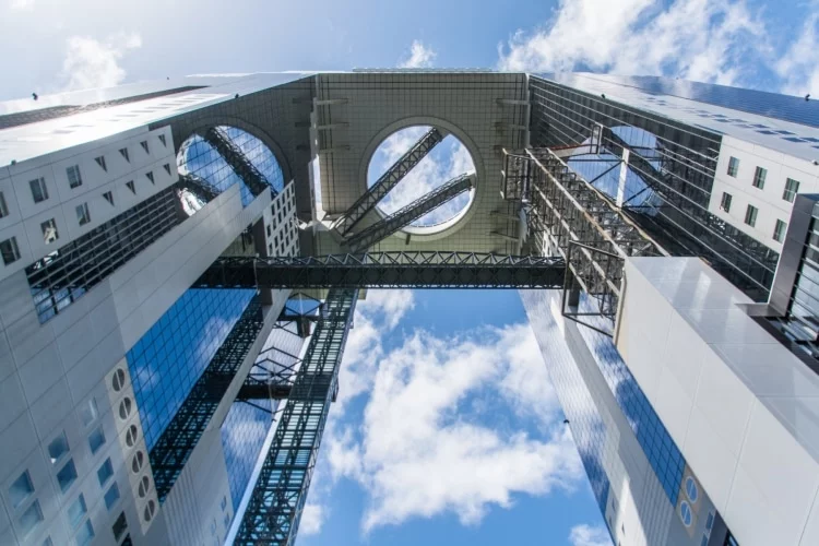 umeda sky building osaka japan