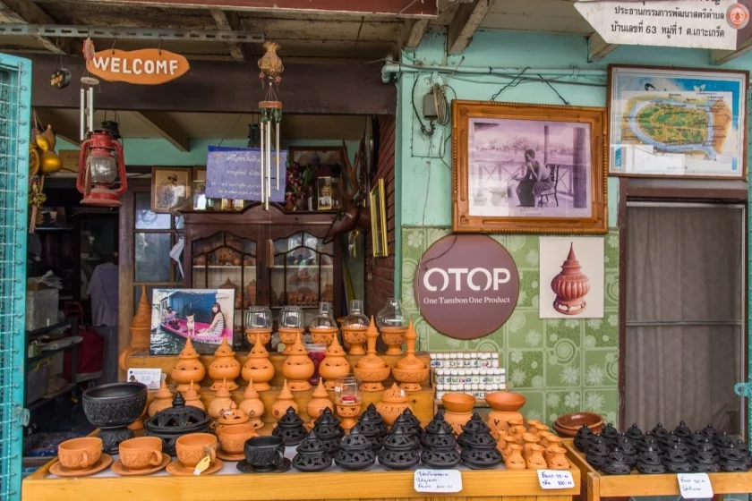 pottery shop otop ko kret nonthaburi