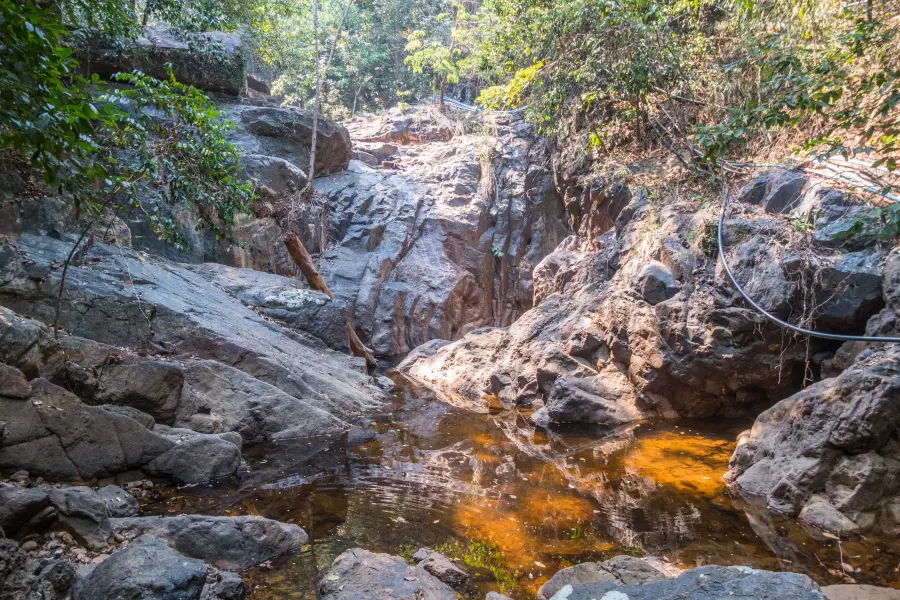 first level khlong nonsi waterfall ko chang - thailand
