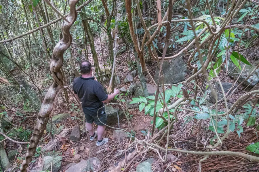khiri phet ko chang waterfall trail - thailand