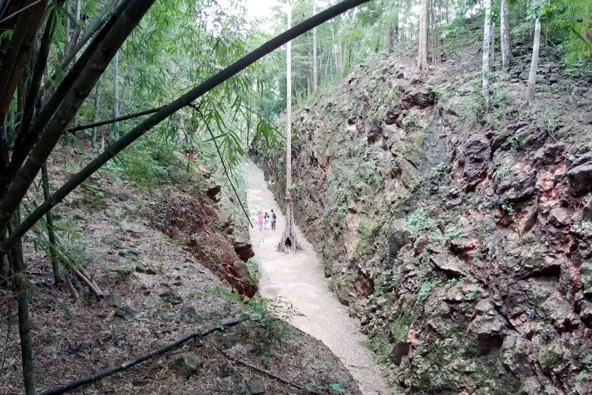 view konyu cutting hellfire pass kanchanaburi