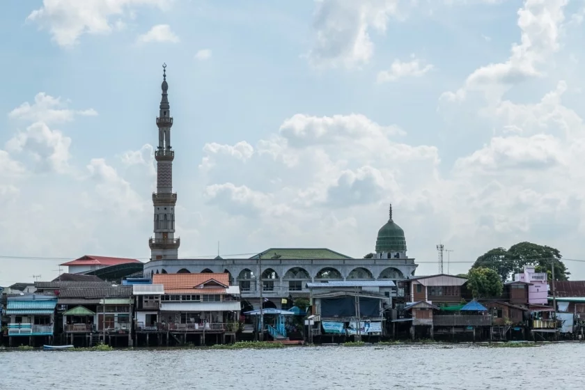view of mosque restaurant ko kret