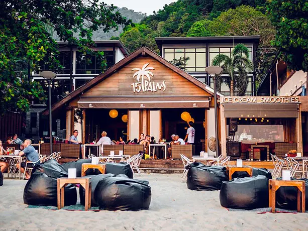exterior hotel 15 palm resort ko chang