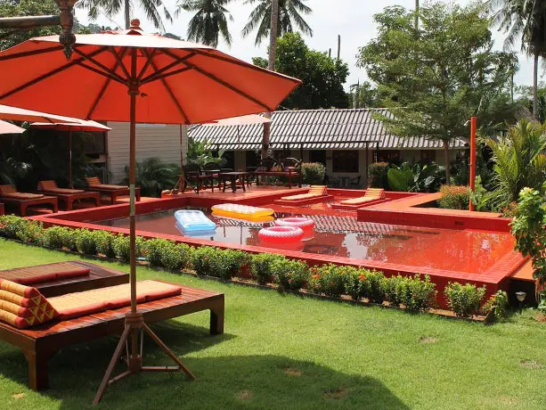 exterior swimming pool hotel harley moon hideaway ko chang