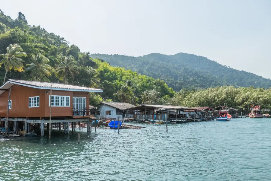 village salak khok east coast ko chang thailand