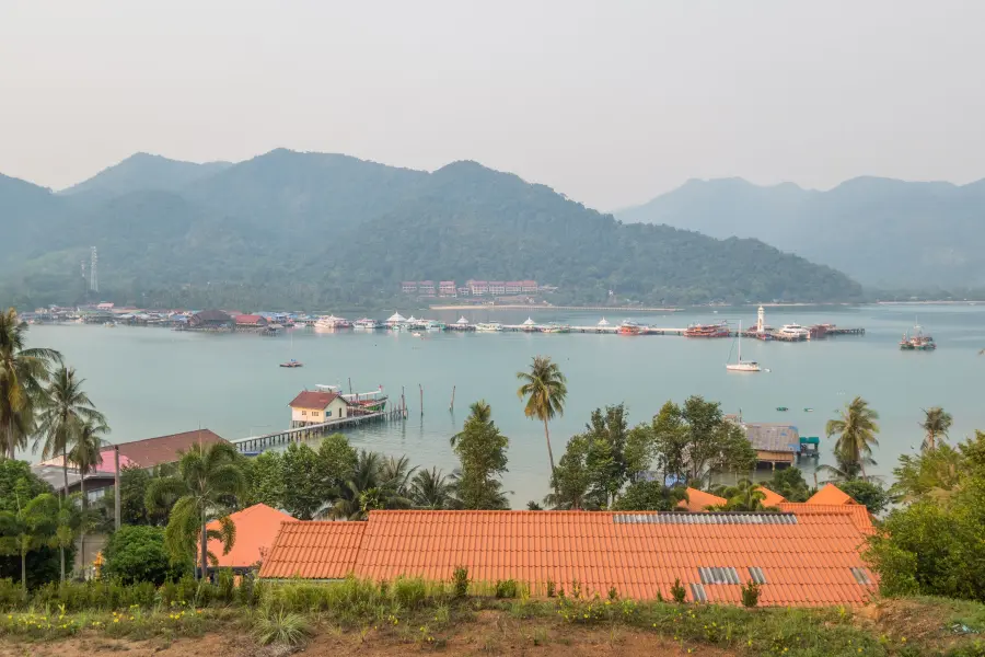 bang bao bay view from ko chang peninsula thailand