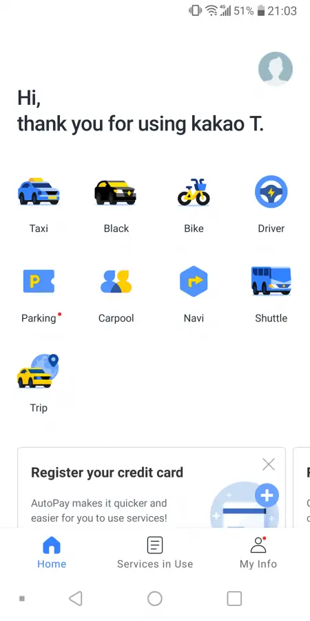 appli kakao t coree du sud