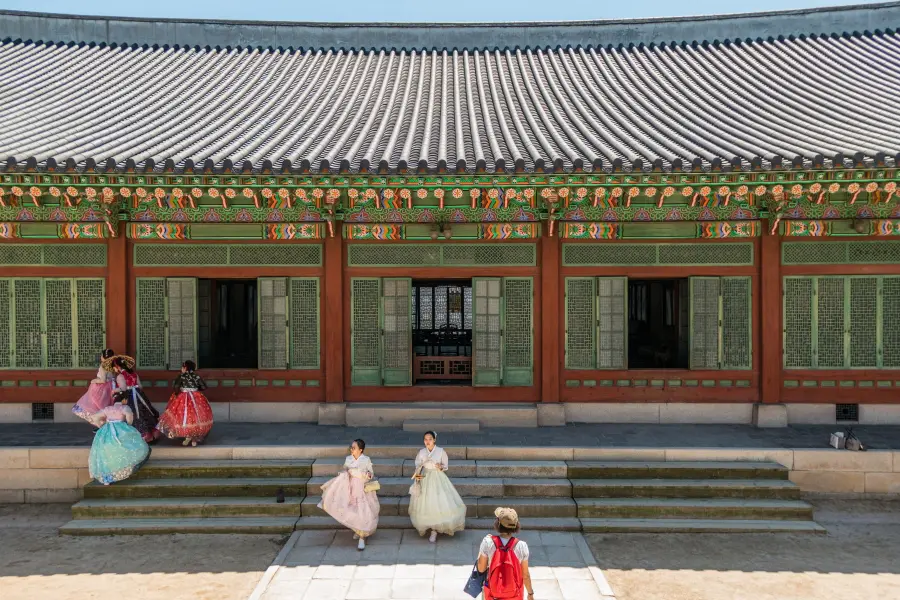 rear huijeongdang hall - changdeokgung palace seoul