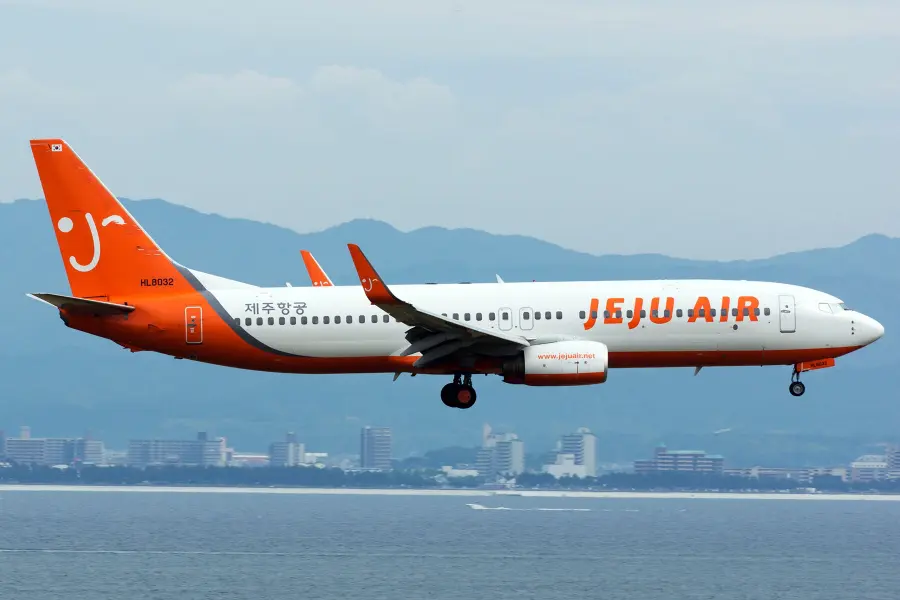 avion boeing 737 compagnie coreenne jeju air