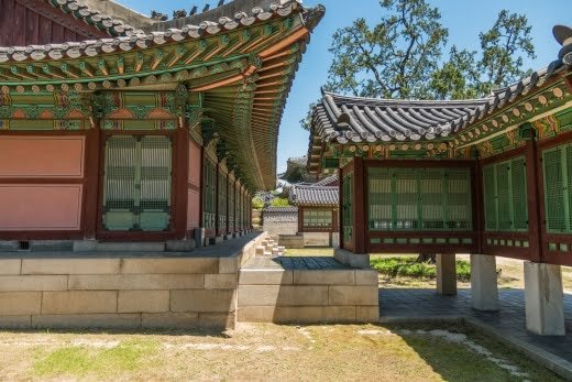 batiment auxiliaire seonwonjeon hall - palais changdeokgung seoul