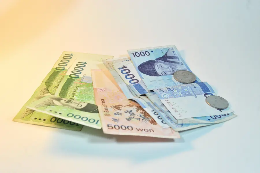 billets banque won coreen