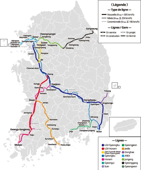 carte-reseau-ferre-train-KTX-coree-du-sud