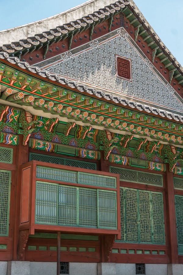 facade salle huijeongdang - palais changdeokgung seoul