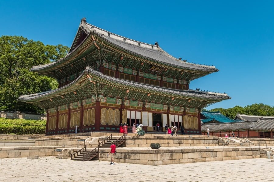 salle injeongjeon palais changdeokgung seoul