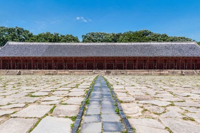 sanctuaire de jongmyo - seoul - coree du sud