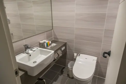 sdb chambre g2 hotel myeongdong seoul coree du sud