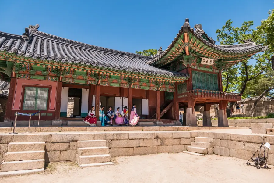 seongjeonggak hall - changdeokgung palace seoul