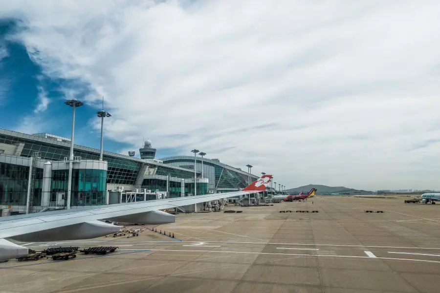 tarmac aeroport incheon seoul coree du sud