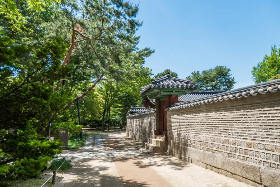 in jongmyo shrine - seoul