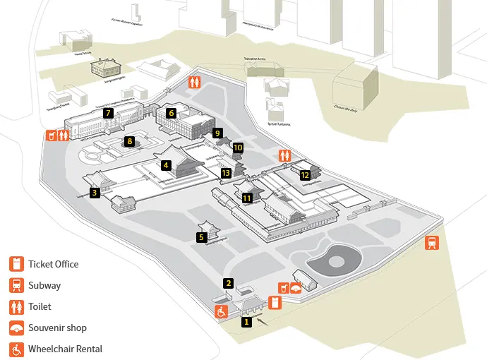 deoksugung palace seoul map