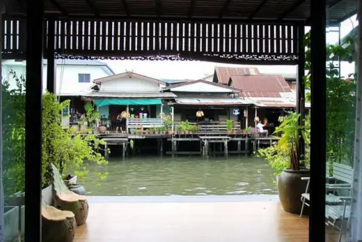 room view canal khlong bang luang paddle house bangkok room view canal khlong bang luang paddle house bangkok