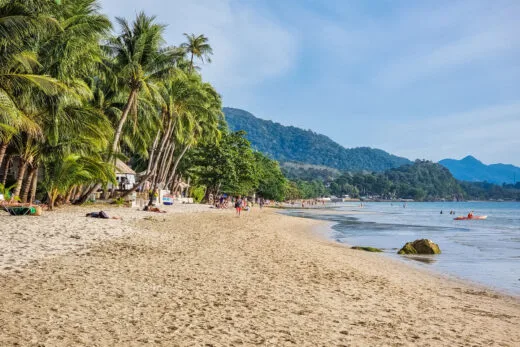 main beach ko chang white sand beach