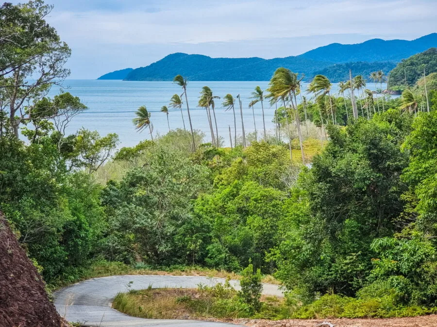 road to long beach ko chang
