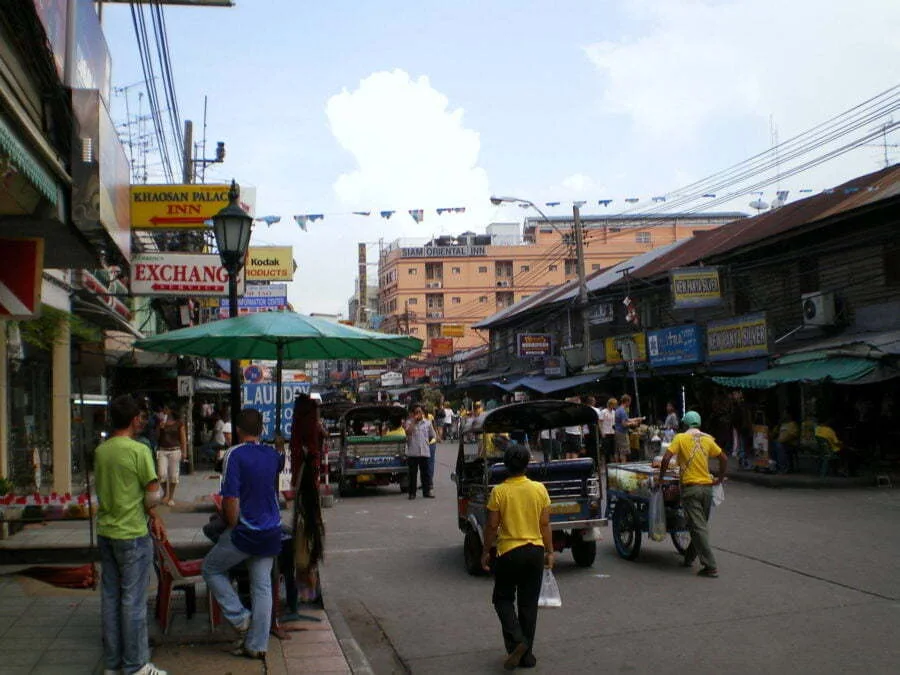 khao san road in 2006