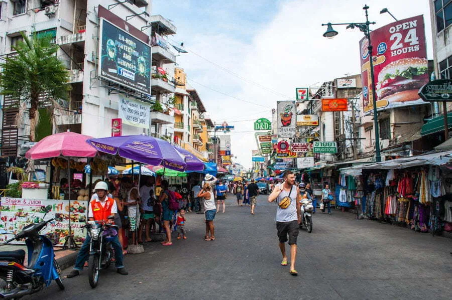 khao san road in 2014