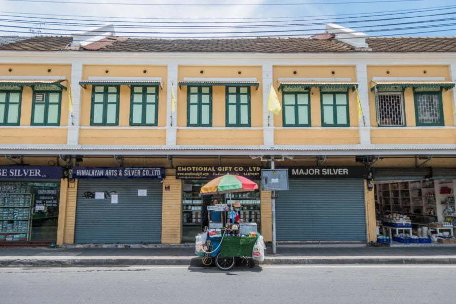 shophouses tanao street bangkok