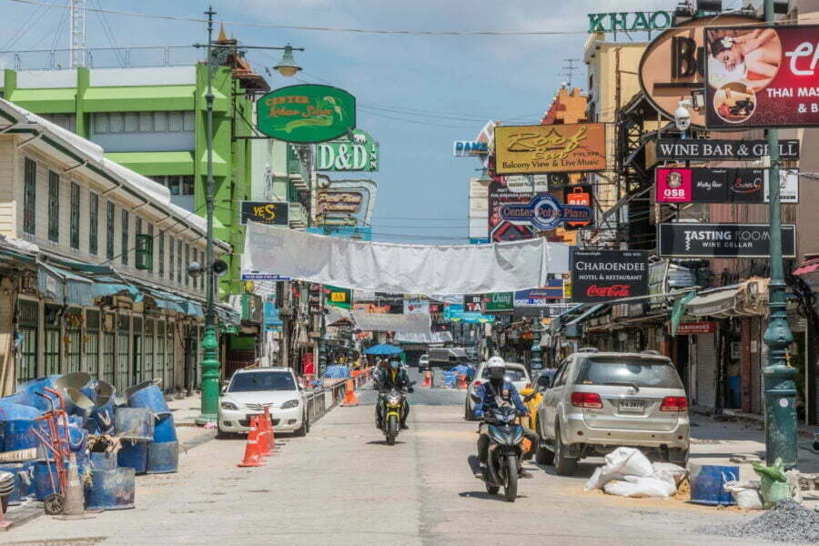 renovation work khao san road