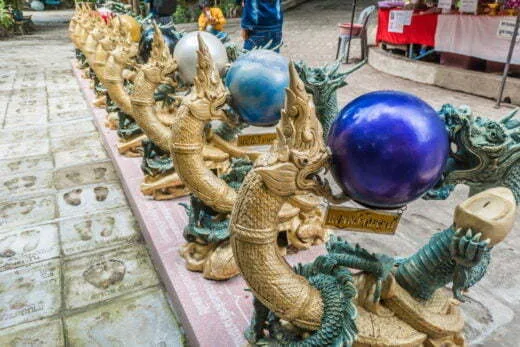balls and dragons Wat Samphran - nakhon pathom
