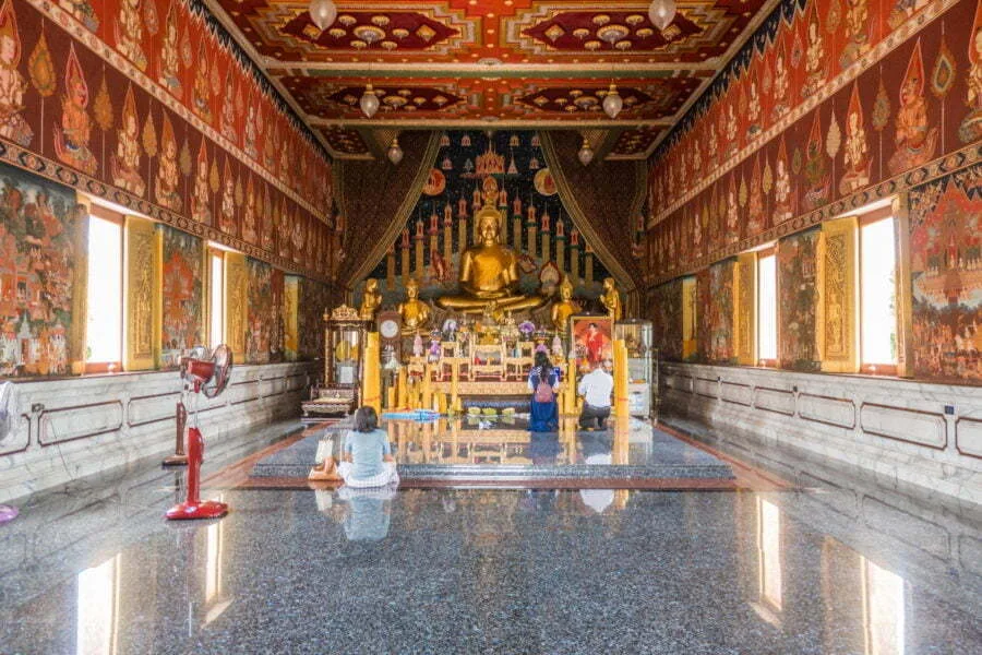 interior Wat Klang Bang Kaeo - nakhon chai si