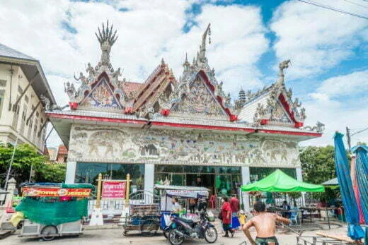 main viharn Wat Klang Bang Kaeo - nakhon chai si