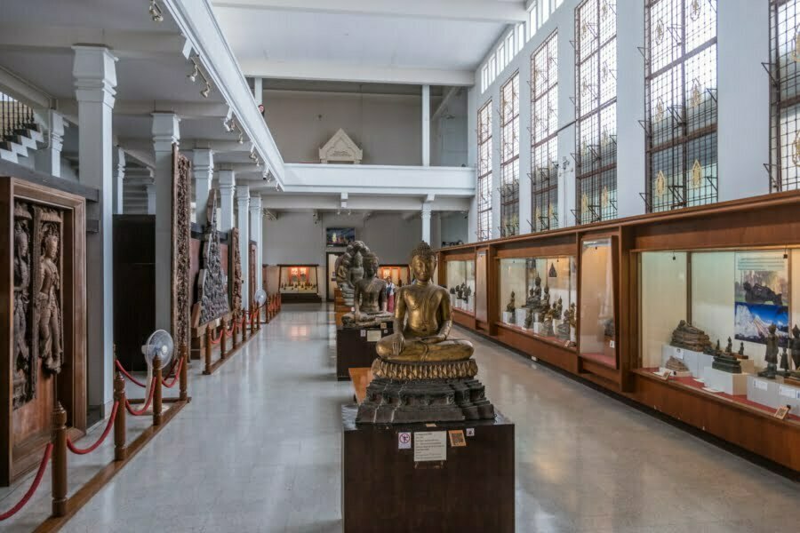 1er etage musee national chao sam phraya ayutthaya