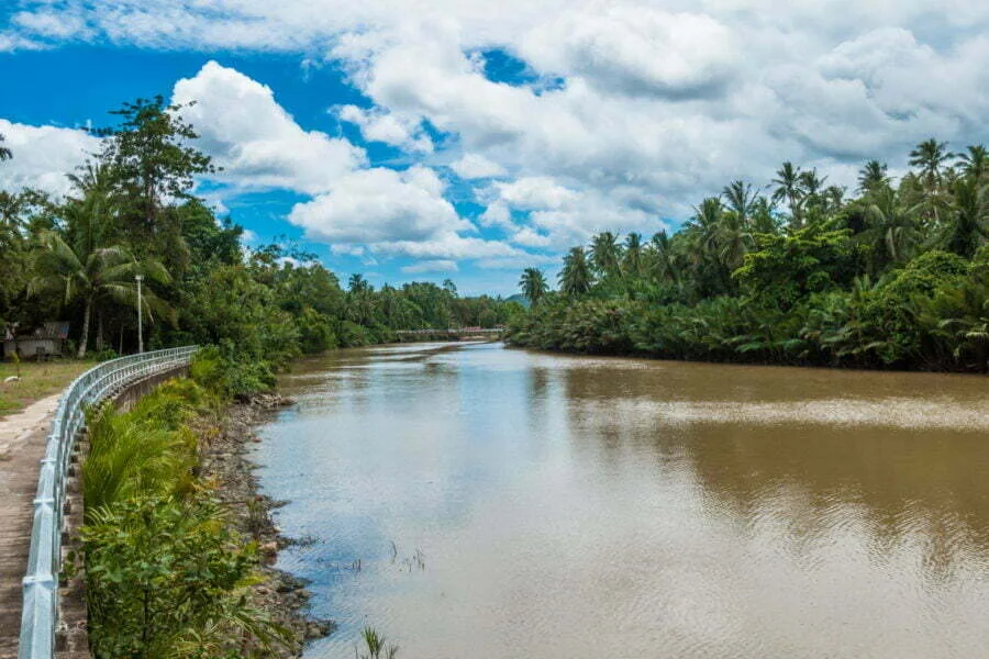 sawi canal edge - chumphon province