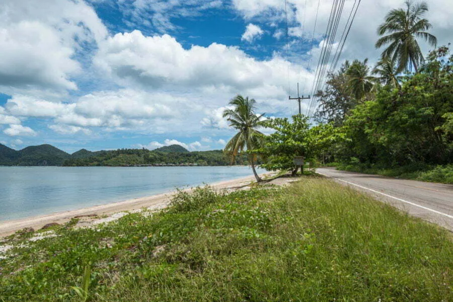 road other beach without name district dan sawit