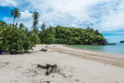 view lokkam bay dan sawit - chumphon province