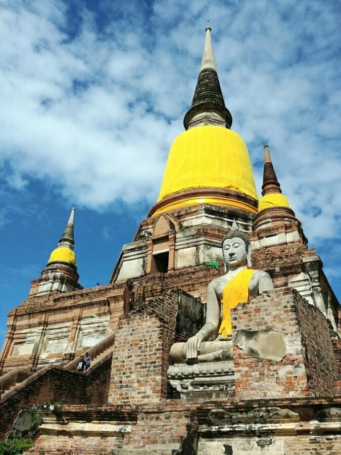 wat yai chai mongkhon - parc historique ayutthaya