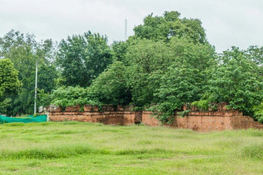 old wall kanchanaburi