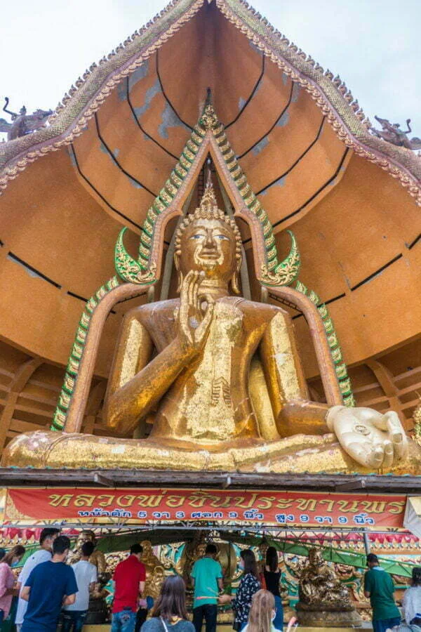 main buddha wat tham suea kanchanaburi