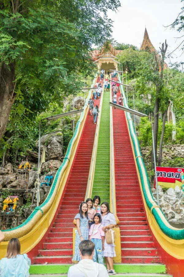 stairs wat tham suea kanchanaburi