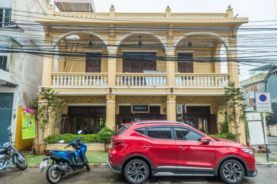 exterior facade Baan Sitthisang kanchanaburi