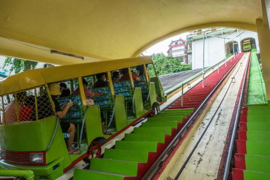 funicular wat tham suea kanchanaburi
