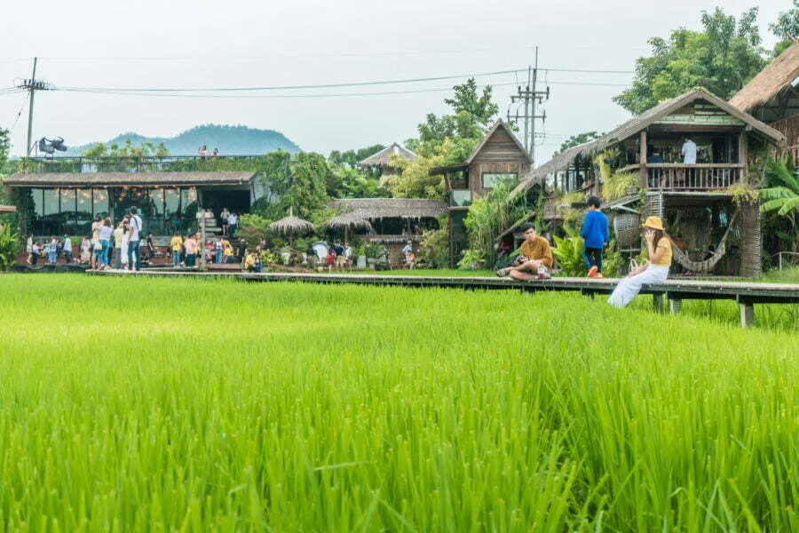 the meena cafe kanchanaburi