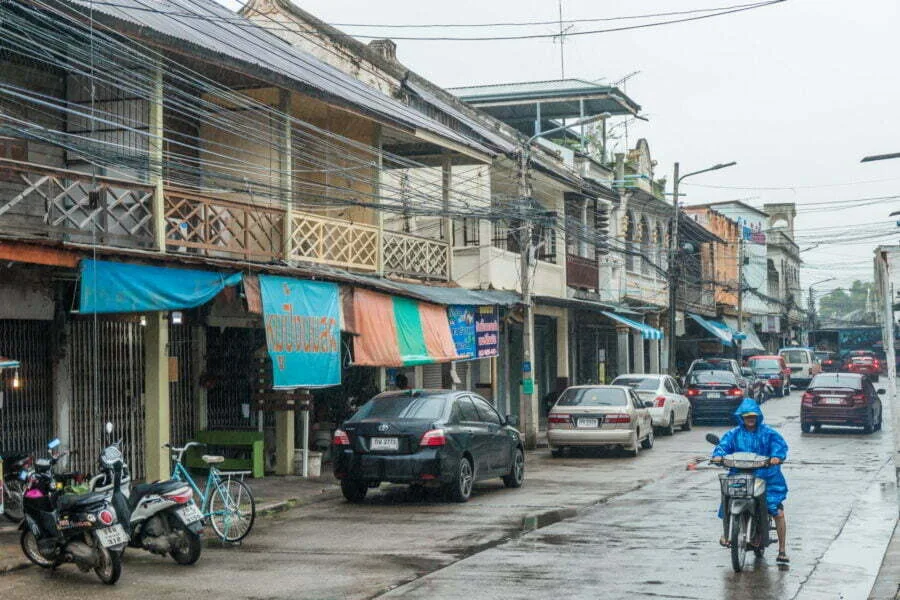 pakprad road old town kanchanaburi